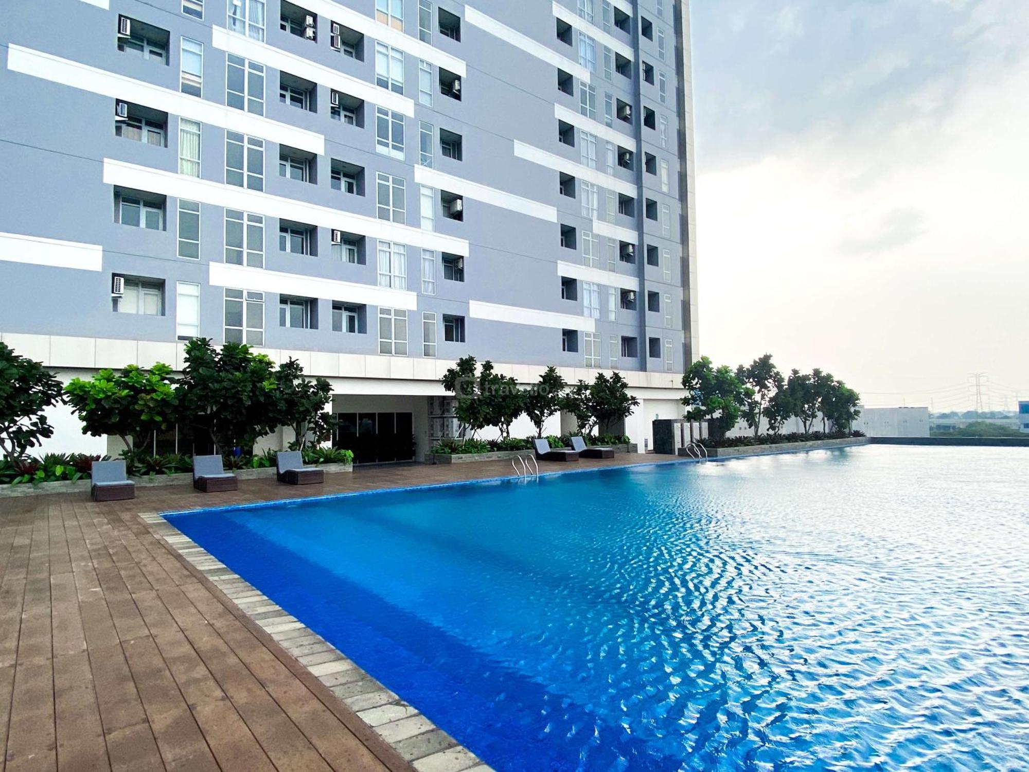 Best Homey And Nice Studio At Vasanta Innopark Apartment By Travelio Cikarang Dış mekan fotoğraf